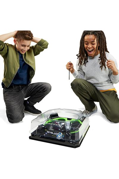 BEYBLADE X Xtreme Beystadium Battle Set | Includes 2 Right Spinning Tops and 2 Launchers
