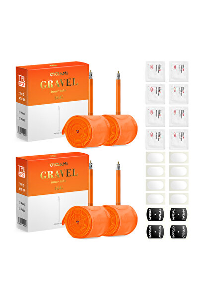 Choice صمام بريستا 45 مم 32-47C 4 قطع لدراجة CYCLAMI خفيفة الوزن للغاية للطرق الجبلية 29 إطار داخلي من مادة TPU