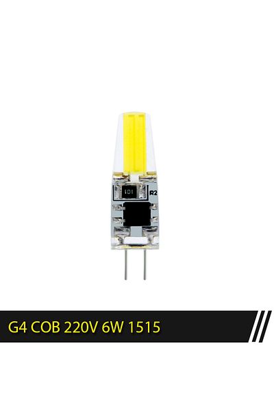 Choice Cold Light G4 220V 6W G4 LED COB Lamp Dimmable 6W 9W COB LED Bulb E14 AC/DC 12V 220V Lampada LED G9