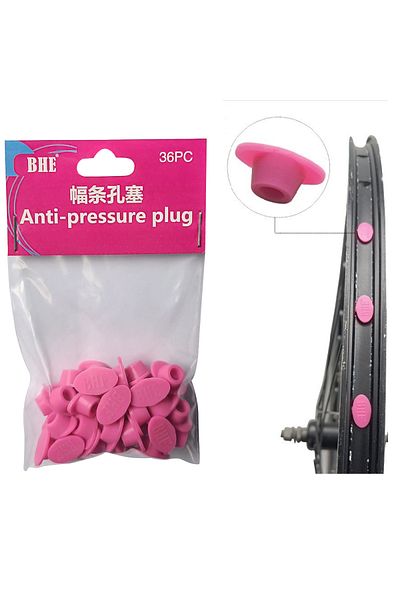 Choice BHE plug-BAG-36 36pcs/bag MTB road bike Mountain Bike Rim plug with holes Rim Bike wheel plug Bicycl