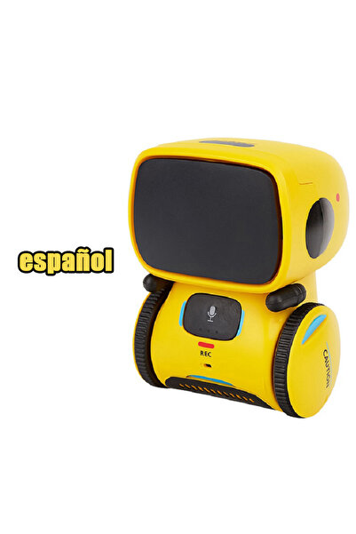 Choice روبوت لعبة Es-Yellow روبوتات ذكية، إصدار روسي وإنجليزي وإسباني، لعبة ت...
