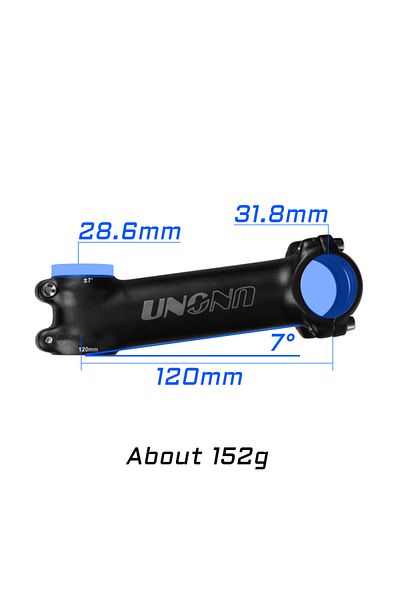 Choice 7 degree 120mm UNO Ultra Light Bike Stem 7 17 Degree MTB Road Bike Adjustable Handlebar 60/70/80/90/