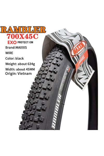 Maxxis Wire 700X45C WIRE GRAVEL RAMBLER GMTB BICYCLE TIRE OF BIKE TYRE 700X40C 700X45C 40/45-622 650X47B 47