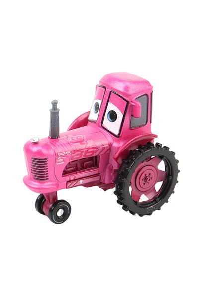 Takara Tomy 02 4cm Disney Pixar Cars 1:55 Cattle Car Tractor Alloy Diecast Car Toy Children's Toy Gift