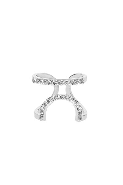 Choice 01 Geometric Open Adjustable Nail Ring Korean Fashion Rhinestones Fing...