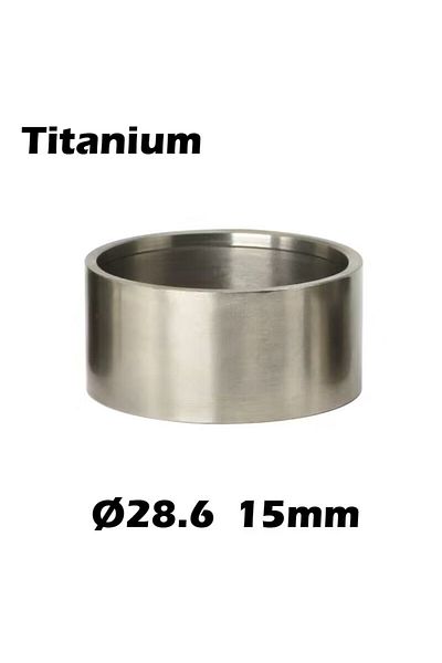 Choice 15mm CNC Bicycle Accessories Titanium Bicycle Bowl Washer Ring 1 1/8 Fork Ring 28.6mm Bike Headset S
