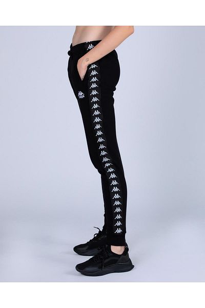 Kappa 222 Banda Barnu 2 Women's Black Slim Fit Sweatpants