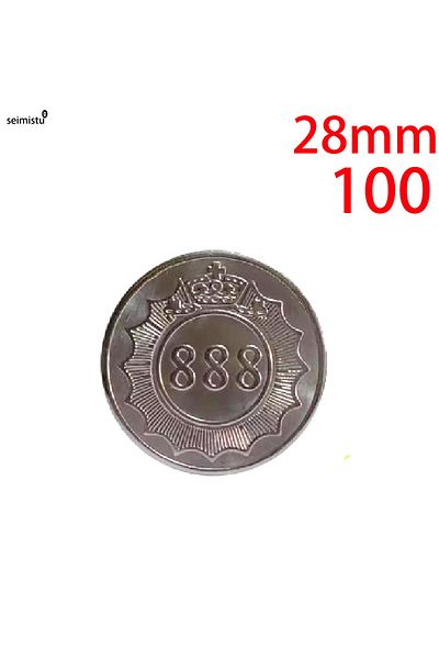 Choice 100pcs 28mm 100pcs Coin Token Stainless Steel Game Tokens Classic Crown For Coin Acceptor Arcade Gam