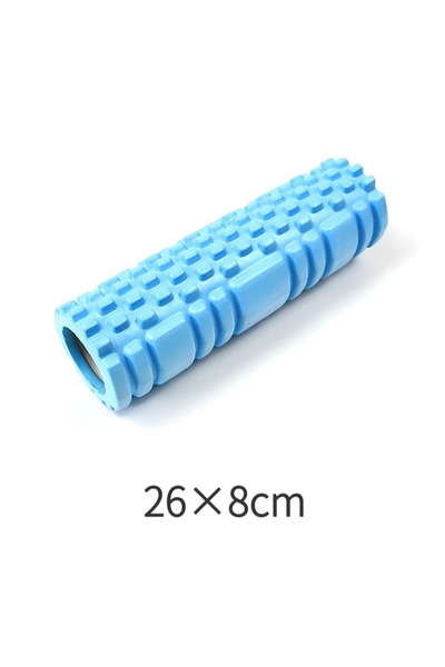 Choice بكرة تدليك إسفنجية زرقاء، قطعة واحدة، عمود يوغا مجوف، معدات لياقة بدني...