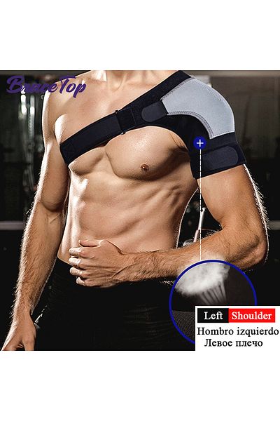 Choice Left Shoulder Adjustable Shoulder Support Brace Pad Belt Band Strap Wrap Sport Recovery Neoprene Sho