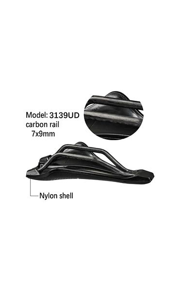 Choice 3139UD 2024 Ultra Light 125G Road Bike Saddle Carbon Rails MTB Saddle 245*139mm Bicycle Parts