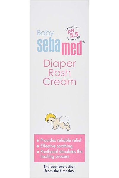 Sebamed Baby Diaper Rash Cream 200 ml Protects & Heals Sensitive Skin with Gentle Moisturization