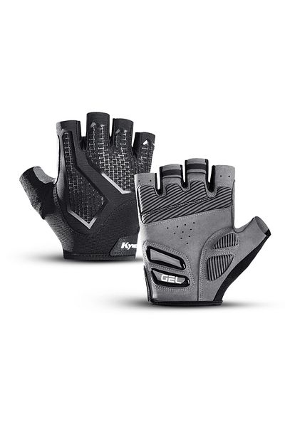Choice S balck Half-Finger Men'S And Women'S Cycling Gloves Liquid Silicone Shock-Absorbing Breathable Spor
