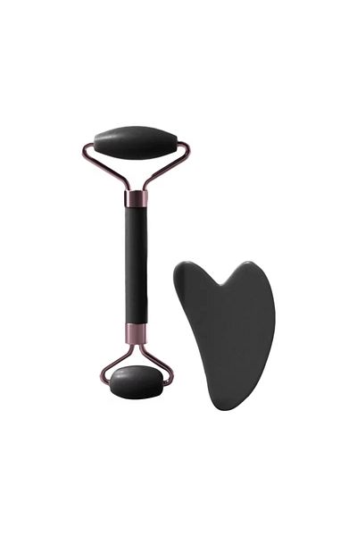 Choice Black-01 Roller for Face Neck Eye Resin Facial Massage Instrumenr Health Care Scraping Board Musclee