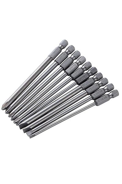 Choice XL GRAY Screwdriver Set Strong Magnetic Batch Head Steel Slotted Phillips Screw Driver Bits Car Repa