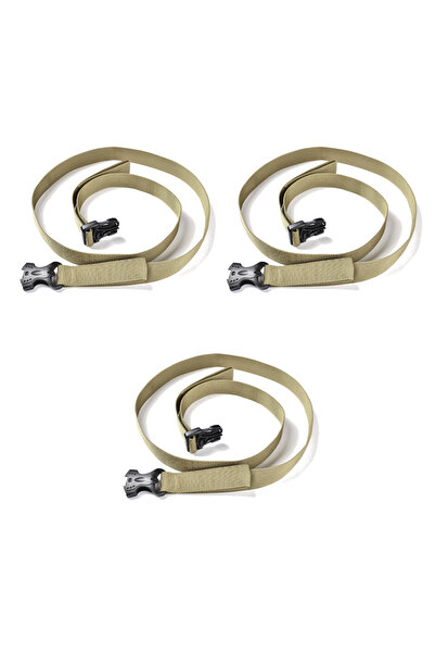 Choice 3 قطع من حزام تثبيت محمول قابل للتعديل للتخييم في الهواء الطلق لتخزين ...