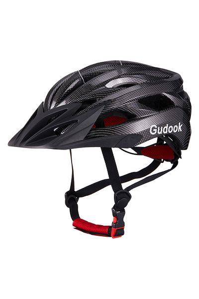 Choice M Texture Black Bike Helmet, Bicycle Helmet for Adult Men & Women Mountain Road Cycling Helmets with