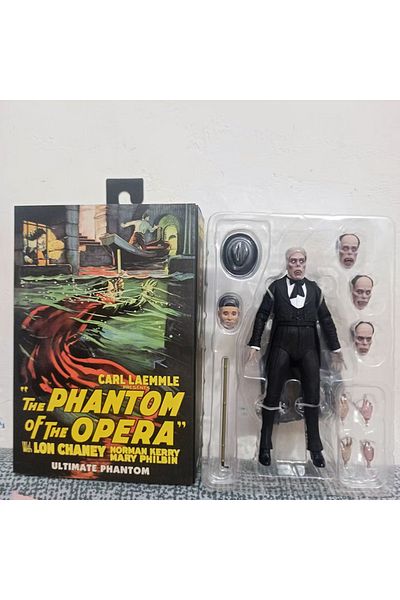 Choice with box NECA The Phantom of The Opera Lon Chaney Action Figures Collection Model Toys Birthday Gif