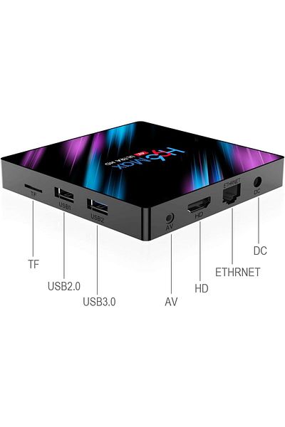 fulina Smart TV Box, Quad-Core 4g, Dual Wifi, 60hz High-Speed Transmission, Ultra-High-Definition Imaging