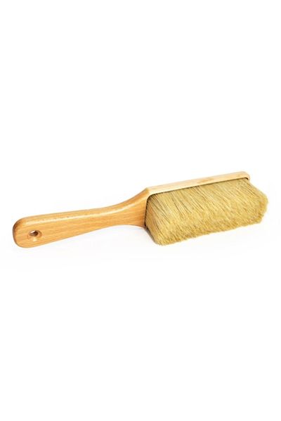 motor starter Wooden car wash brush, with natural bristles, length 30 cm