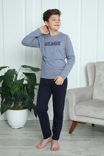 Celira Boy's Combed Cotton Pajama Set 20411