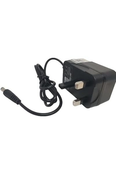 Generic Universal Power Adapter, DC 12V 2A, 100-240 AC to Wall Plug, Black