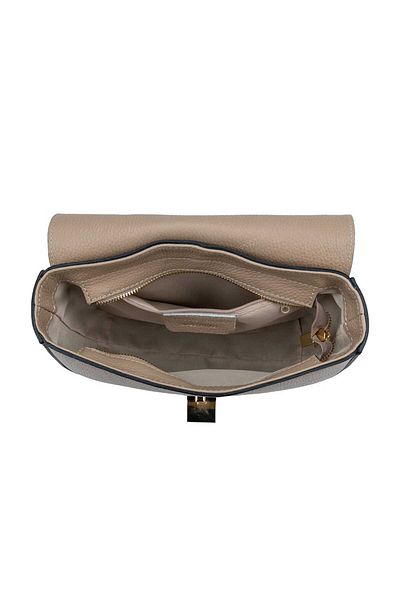 Toro Nero Geantă de damă din piele naturală taupe Clara
