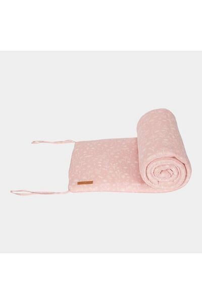 Little Dutch Aparatoare laterale din bumbac, 180 cm, Wild Flowers Pink
