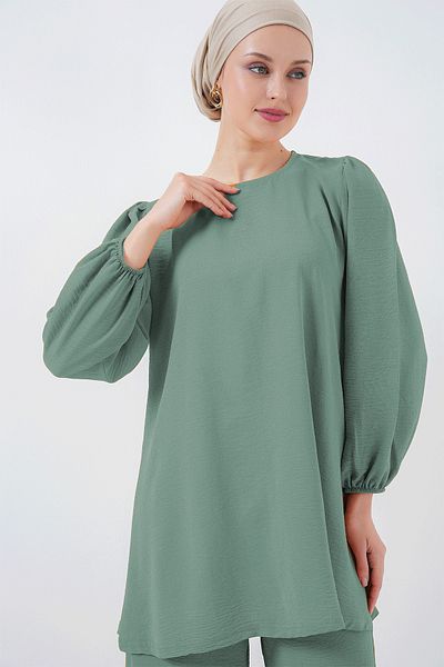 Bigdart Ayrobin Tunic Παντελόνι Κάτω Σετ 6712 - Πράσινο