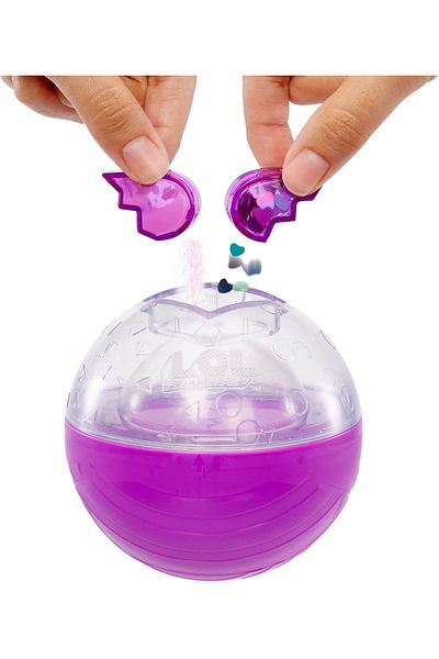 LOL L.o.l. Surprise! Bubble Surprise, Spumă Cu Sclipici Care Reacționează În Apă Caldă, Pentru Fete 4