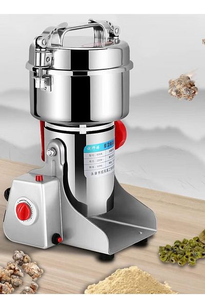 Denx Electric Coffee Grinder Machine Spice Grinder Bean Grinder 3000W 800g with 22 Extra Spare Parts