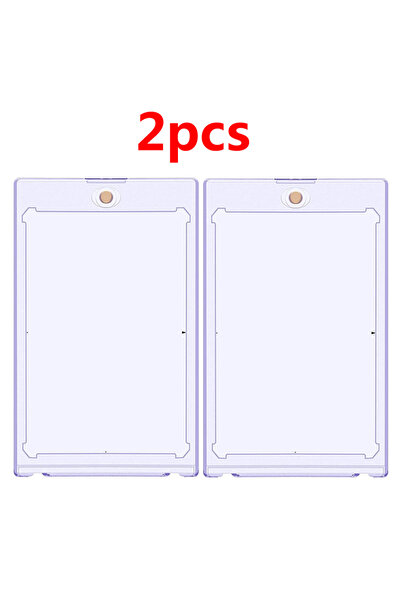 Choice Bandai 2PCS 35PT Magnetic Holder Trading Cards Protectors Hard Plastic...