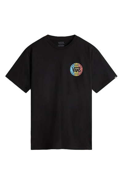Vans Baskılı Siyah Erkek Çocuk T-Shirt VN000MKYBLK1-Retro Co SS