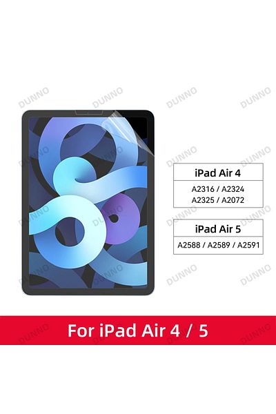 Choice iPad Air 4 5 10.9 2pcs for iPad Air 2024 Pro 11/13 M4 Screen Protector Film Paper Feel Matte PET Pa