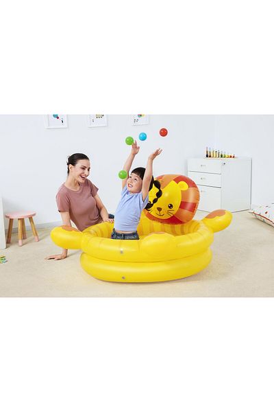 BESTWAY Cuddly Cub Ball Pit 44" x 39" x 24"/1.11m x 98cm x 61.5cm