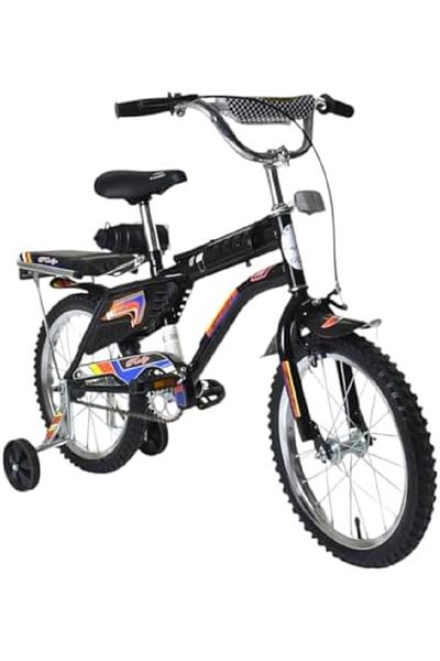 rexa Rambo Freestyle 12-inch Kids Bike With 2 Seats, Air Tires, Dual Brakes, Adjustable Seat, Age 6