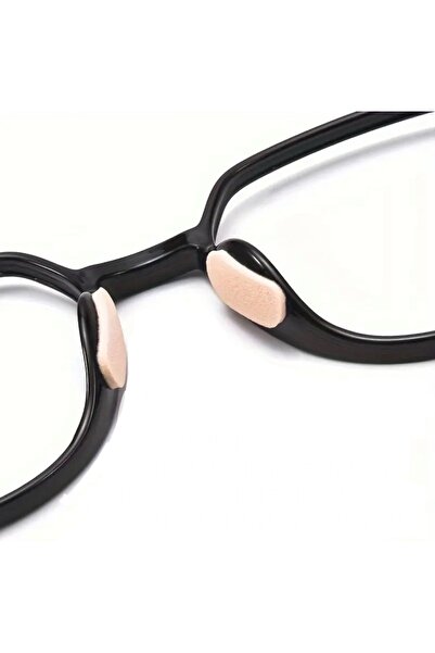 glasses accessory 4 أزواج من وسادات الأنف اللاصقة للنظارات بلون البشرة