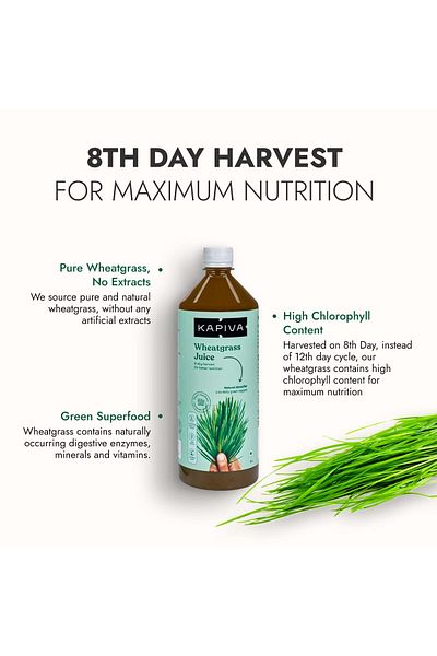KAPİVA Kapiva Wheat Grass Juice 1L