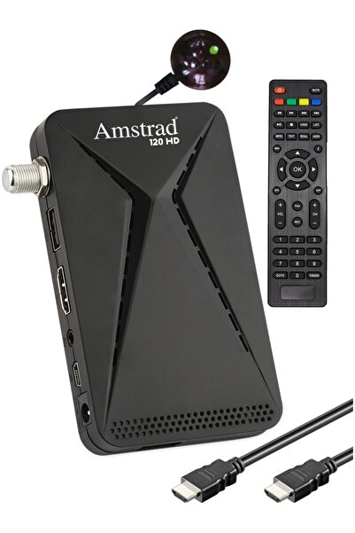 Amstrad 120 Hd - Mini Hd Uydu Alıcısı - ( Kanallar Yüklü - Tkgs - USB - HDMI )