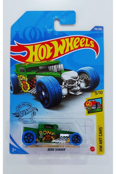 HOT WHEELS Bone Shaker ( Uzun Kart ) ( 2018 Üretim ) Model Araba