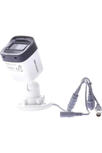 Hikvision كاميرا توربو عالية الدقة صغيرة بدقة 5 ميجابكسل، هيكفيجن، لون أبيض، سلكية