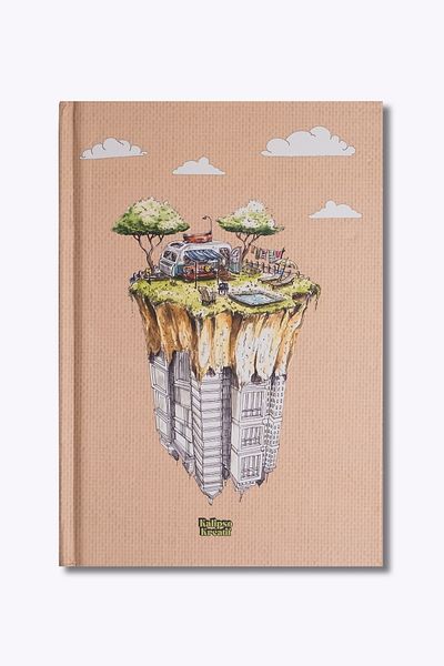 kalipso Σημειωματάριο Hakan Çapkan 14x20 Caravan Striped Boutique
