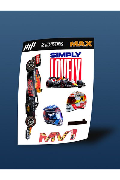 FNBX Max Verstappen Sticker