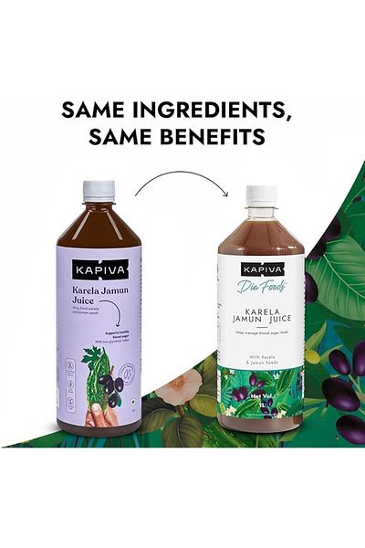 KAPİVA KAPIVA Karela Jamun Juice 1L