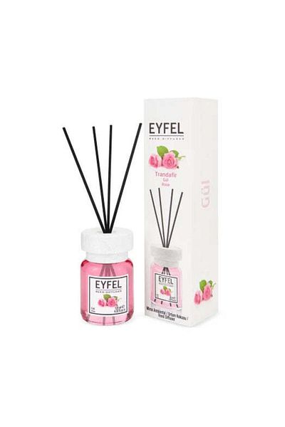 Eyfel Room Air Freshener With Sticks 120ml, Rose,