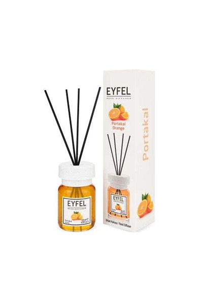 Eyfel Room Air Freshener With Sticks 120ml, Orange,