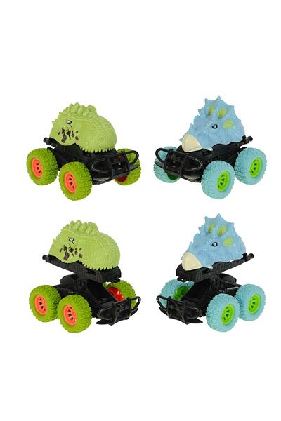 hak-iş oyuncak Friction Bass Pull Small Dinosaur Car