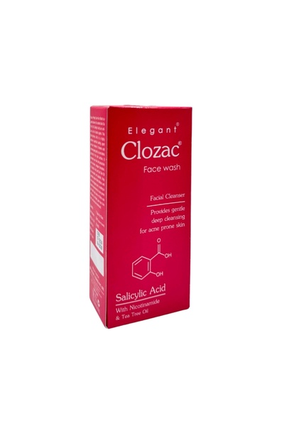 Elegant غسول الوجه كلوزاك المضاد لحب الشباب والبكتيريا 60 مل