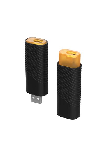 OEM Purificator de aer, USB, negru, 7.85 x 2.66 cm , se potriveste perfect in masina, birou sau acasa