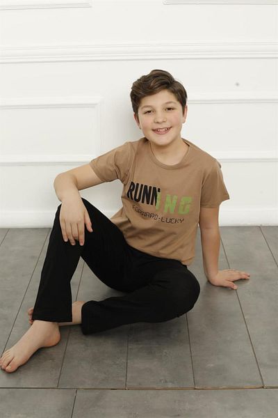 Celira Boy's Cotton Short Sleeve Pajama Set 20383